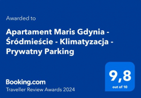 Apartament Maris Gdynia - Śródmieście - Klimatyzacja - Prywatny Parking